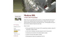 Desktop Screenshot of modernidl.idldev.com